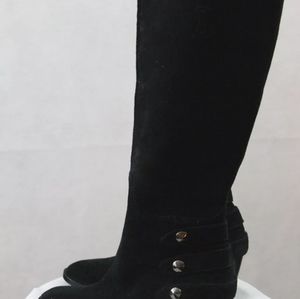 Ivanka Trump suede boots